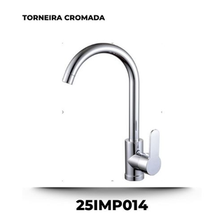Torneira cromada